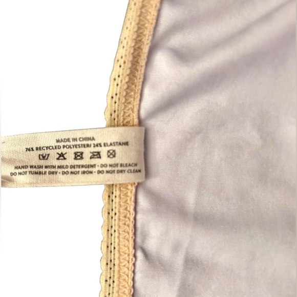 SPELL Mossy Floral Bralette In Lemonade (Yellow/Cream/Brown) Sz L ✨NWT✨ - Picture 11 of 11